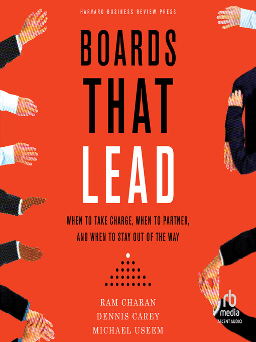 Title details for Boards That Lead by Ram Charan - Available